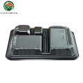 Hot Lunch Plastic Divided Food Disposable Compartment Tray